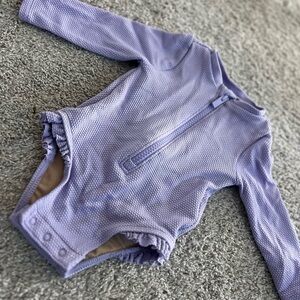 Old Navy Lavender Baby Bathing Suit